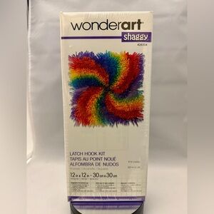 WonderArt Shaggy Latch Hook Kit